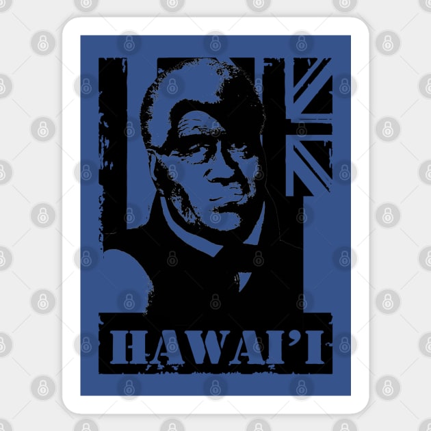 Hawai'i King Kamehameha(older) by Hawaii Nei All Day Sticker by hawaiineiallday